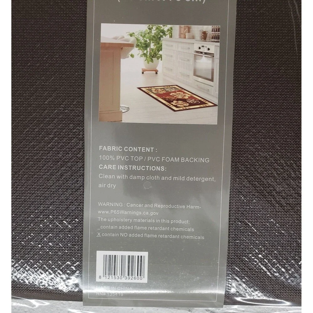 ANTI-FATIGUE NON SLIP KITCHEN PVC FLOOR MAT(18